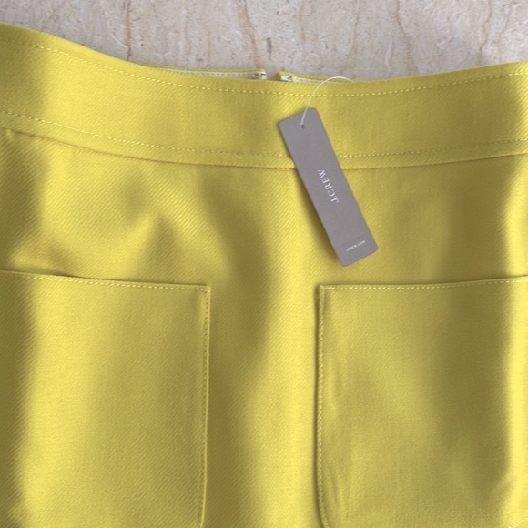 NWT J.Crew mini skirt in double-serge wool skirt. - Picture 8 of 12